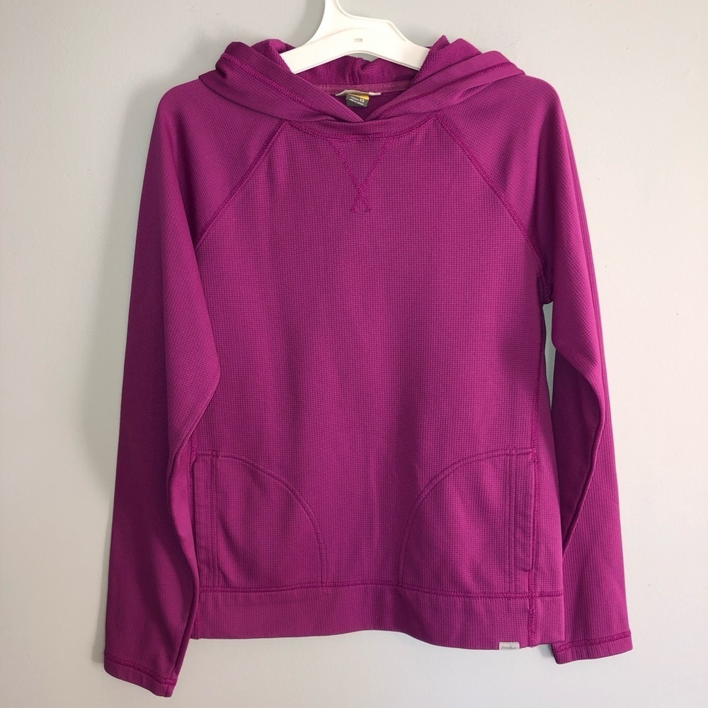 Eddie Bauer Women Purple Pullover Hoodie